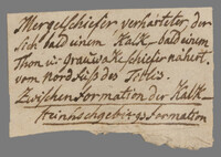 L 01514
<br/>
Label met opschrift
<br/>
<em>Escher von der Linth, Johannes Conrad (1767-1823)</em>